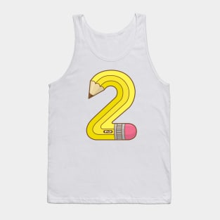 #2 Pencil Tank Top